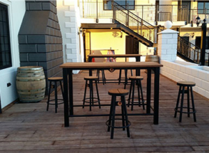 Hospitality Furniture - Outdoor bar leaners