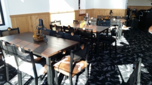 Custom made restaurant furniture