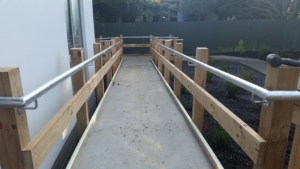 Galvanized Handrail for Ramp
